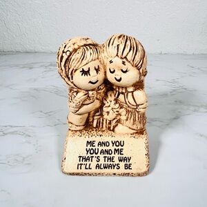 Vintage "Me and You" Figurine